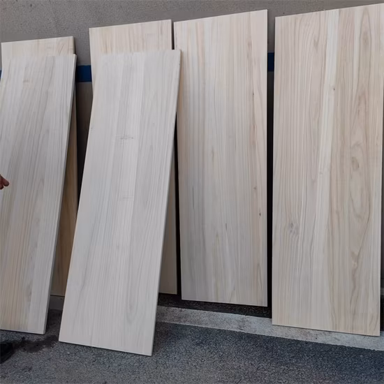 Hot Selling Solid Wood Board Finger Joint Lumber Finger Joint Panel for Furniture, Construction and Decoration